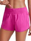 Shorts CRZ YOGA 2,5" Cintura Alta com Bolso de Zíper em Tela Roxo L