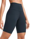Shorts CRZ YOGA Butterluxe Biker Cintura Alta 20cm Marinho P