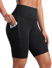 Shorts CRZ YOGA Butterluxe Cintura Alta 20 cm com Bolsos Preto Shorts CRZ YOGA Butterluxe Cintura Alta 20 cm com Bolsos Preto