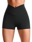 Shorts CRZ YOGA Butterluxe Cintura Alta 7,5 cm Preto P Shorts CRZ YOGA Butterluxe Cintura Alta 7,5 cm Preto P