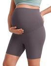 Shorts CRZ YOGA Butterluxe Maternidade Cós Super Alto 15 cm