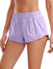 Shorts CRZ YOGA Cintura Baixa 6,5 cm Secagem Rápida com Bolso com Zíper