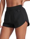 Shorts CRZ YOGA Dolphin 3" Cintura Alta Secagem Rápida Preto