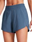 Shorts CRZ YOGA Dolphin 5" Secagem Rápida com Bolso com Zíper Azul