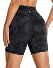 Shorts CRZ YOGA Naked Feeling Cintura Alta Tie Dye 15 cm