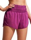 Shorts CRZ YOGA Split para Corrida 3" Cós Alto com Bolso XS