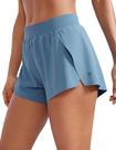 Shorts CRZ YOGA V Split Leves para Corrida com Forro