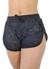 Shorts Curto Praia Com Renda Transparente Feminino