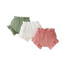 Shorts De Algodão Respiráveis de Verão Para Bebês Meninas, Calças Confortáveis para Escalada, 3