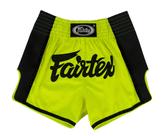 Shorts de Boxe Muay Thai Fairtex BS1706 Slim Cut Verde - Tamanho XL