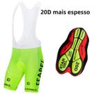 Shorts De Ciclismo Em Gel Amarelo 20D De Secagem Rápida Para Homens E Mulheres Moda 2024 EFAPEL