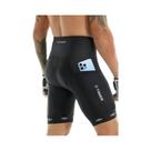 Shorts de Ciclismo Masculino com Gel 5D e Bolso Traseiro