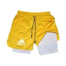 Shorts De Compressão Em Malha De Secagem Rápida Para Homens, Shorts De Verão Para Academia, Fitness,
