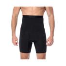 Shorts De Compressão Para Fitness Masculinos Com Cintura Alta E Controle De Barriga