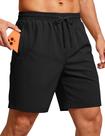 Shorts de corrida esportivos MAGCOMSEN Quick Dry com bolsos masculinos