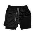 Shorts De Corrida Masculinos De Secagem Rápida E Leves Com Estampa De Anime, Shorts De Treino Em