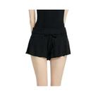 Shorts De Dança De Cintura Alta Com Renda Para Mulheres E Meninas, Ideais Para Patinação, Natação E