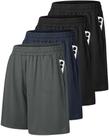 Shorts de ginástica Barneel Basketball Athletic com bolsos para homens Shorts de ginástica Barneel Basketball Athletic com bolsos para homens