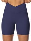 Shorts de motociclista Sunzel Sunzfly Crossover para mulheres em azul acinzentado
