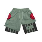 Shorts De Performance Unissex De Secagem Rápida Em Malha Com Estampa 3D Para Academia E Esportes De
