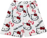 Shorts de pijama Kunsecsh Anime Cartoon Cute Cat Flannel Women