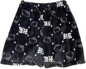 Shorts de pijama Kunsecsh Anime Cartoon Cute Cat Flannel Women