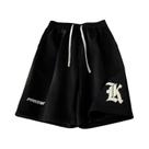 Shorts De Praia Casuais Estilo Samurai Japonês Com Estampa Gótica, Tamanho 8XL, Soltos E Oversized