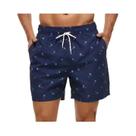 Shorts De Praia Masculinos Com Estampa Gráfica Em Gradiente Colorido, Impressão 3D, Casuais Para O