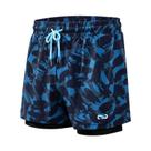 Shorts De Praia Masculinos De Secagem Rápida 2 Em 1 COPOZZ Com Compressão Para Corrida E Camada