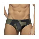Shorts De Praia Masculinos De Verão Com Estampa E Cordão, Estilo Triângulo