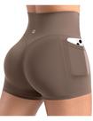 Shorts de treino para motociclistas ENERBLOOM femininos de cintura alta Shorts de treino para motociclistas ENERBLOOM femininos de cintura alta