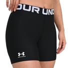 Shorts de Treino Under Armour HeatGear Authentics Mid Feminino Shorts de Treino Under Armour HeatGear Authentics Mid Feminino