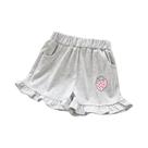 Shorts De Verão Para Meninas Com Estampa De Morango E Renda, Roupas De Verão Para Crianças De 2 a 7
