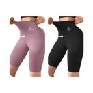 Shorts de Yoga Cintura Alta Push Up - M ao XL - Fitness, Ciclismo e Ginástica Shorts de Yoga Cintura Alta Push Up - M ao XL - Fitness, Ciclismo e Ginástica