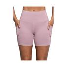 Shorts De Yoga De Cintura Alta Para Mulheres Com Bolsos, Efeito Levanta Bumbum, Ajuste Slim, Roupas Shorts De Yoga De Cintura Alta Para Mulheres Com Bolsos, Efeito Levanta Bumbum, Ajuste Slim, Roupas