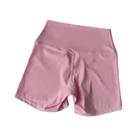 Shorts De Yoga De Cintura Alta Respiráveis E De Secagem Rápida Para Fitness, Corrida, Ciclismo E Shorts De Yoga De Cintura Alta Respiráveis E De Secagem Rápida Para Fitness, Corrida, Ciclismo E