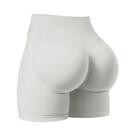 Shorts De Yoga Femininos De Cintura Alta Sem Costura Com Compressão Para Controle De Barriga E Shorts De Yoga Femininos De Cintura Alta Sem Costura Com Compressão Para Controle De Barriga E