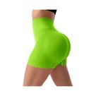 Shorts De Yoga Femininos Sem Costura De Secagem Rápida Com Controle De Barriga Para Treino Fitness,