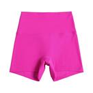 Shorts de Yoga Fitness Cintura Alta - Cor Sólida - Leggings para Treino e Agachamento