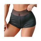 Shorts De Yoga Mini Com Cintura Alta, Franzidos, Elásticos E Vazados Para Mulheres Shorts De Yoga Mini Com Cintura Alta, Franzidos, Elásticos E Vazados Para Mulheres