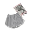 Shorts De Yoga Minimalistas Femininos Para O Verão, Calças Casuais Para Esportes, Uso Interno E