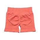 Shorts De Yoga Sem Costura Com Cintura Alta E Efeito Empina Bumbum Para Mulheres, Leggings De Treino Shorts De Yoga Sem Costura Com Cintura Alta E Efeito Empina Bumbum Para Mulheres, Leggings De Treino
