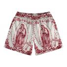 Shorts DIOTSR Retro Graphic para homens, basquete, vermelho, tamanho GG Shorts DIOTSR Retro Graphic para homens, basquete, vermelho, tamanho GG