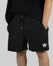 Shorts DR7 Street Sport Crown Logo - Preto
