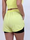 Shorts Duplo Feminino Beach Sport - Melão