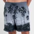 Shorts elastano estampado coqueiros