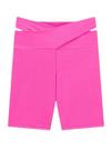 Shorts Enfim 1000123412 Feminino Active Transpassado UV50+ Microfibra T. P/GG