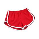 Shorts Esportivos Femininos De Verão Em Cores Candy, Cintura Elástica, Casuais Para Praia E Corrida Shorts Esportivos Femininos De Verão Em Cores Candy, Cintura Elástica, Casuais Para Praia E Corrida