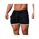 Shorts Esportivos Masculinos Em Malha Respirável Para Verão, Fitness, Basquete, Praia E Treino