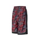 Shorts esportivos masculinos LukBerd, longos de basquete, vermelhos, S com bolsos